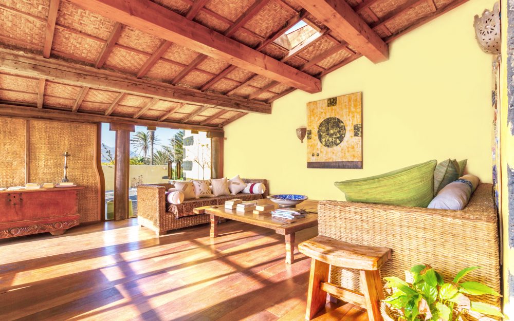 Morning breakfast area