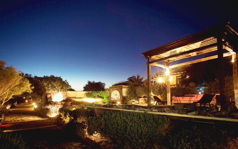Joglo and chillout area