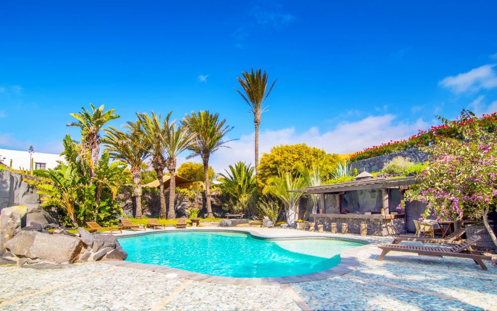 Pool area